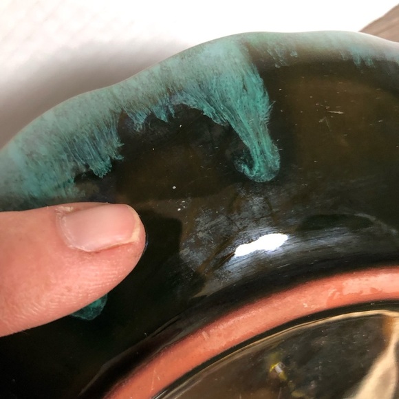 Vtg Blue Mountain Pottery Swan Dish - Picture 8 of 15